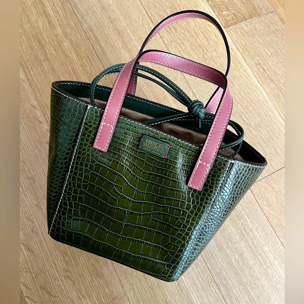 Frances Valentine mini box tote